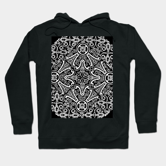 Antique Arabesque Pattern Hoodie by chilangopride